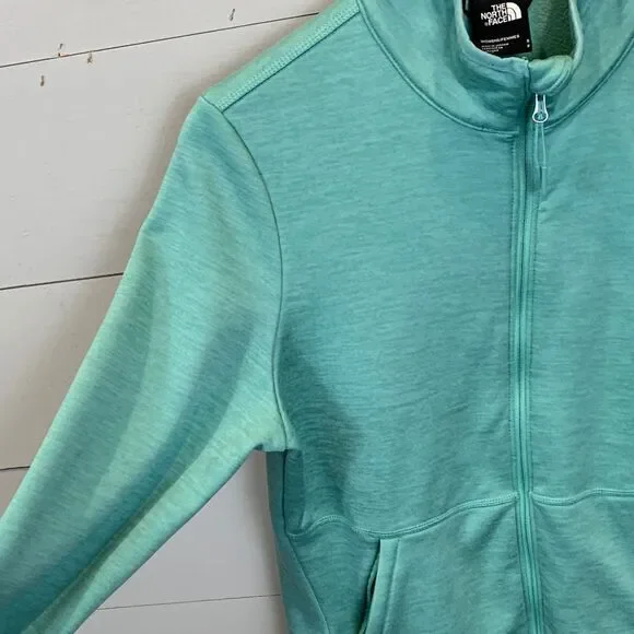 The North Face Teal Zip-Up Jacket womans size small - Picture 7 of 11